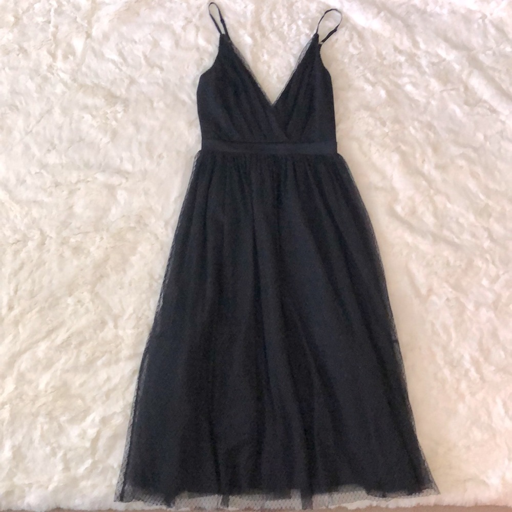 Express dress dark blue